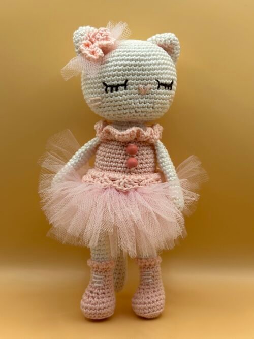 amigurumi ballerina cat