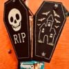 diy-halloween-coffin-decoration Handmade spooky coffin box for Halloween decoration