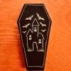 embroidered-halloween-coffin-haunted-house Halloween craft tutorial: embroidered haunted house coffin box