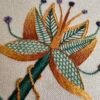 Jacobean stitch The Star Flower and the Snail | Crewel Embroidery Kit
