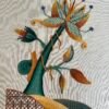 jacobean. crewelwork The Star Flower and the Snail | Crewel Embroidery Kit