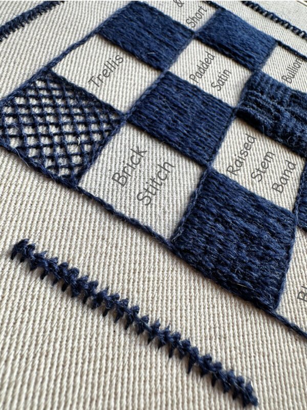 Checkmate Stitches | Crewel Embroidery Kit