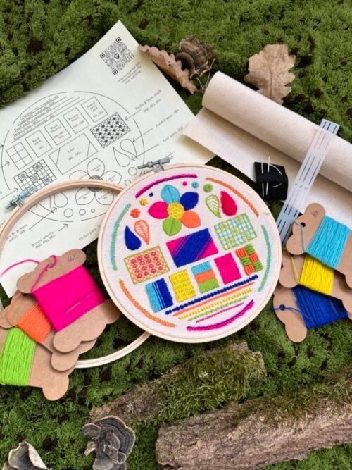 Neon 30 | Crewel Embroidery Kit