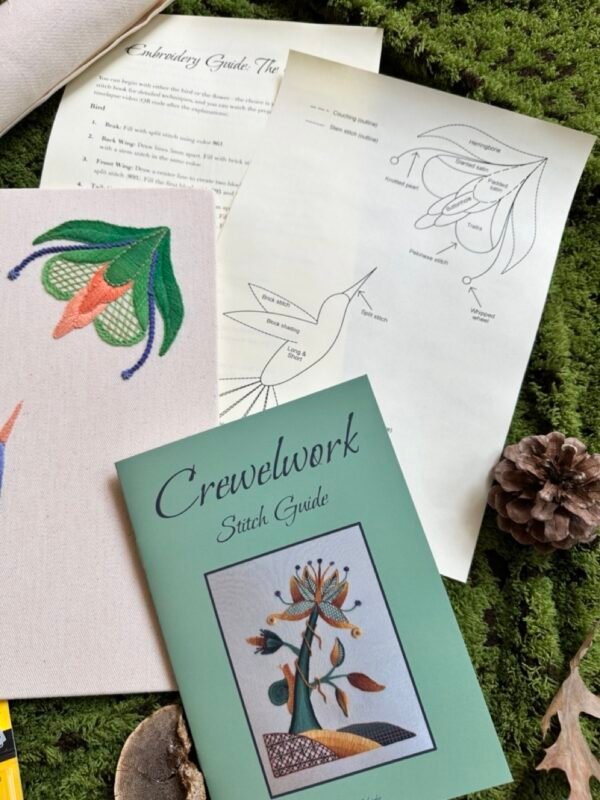 The Hummingbird | Crewel Embroidery Kit