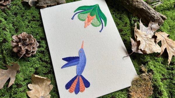 The Hummingbird | Crewel Embroidery Kit